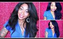 Model Model Jinni Wig Review | Natural Hair Kinky Straight Look For Less! | SamoreLoveTV