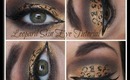 Easy Leopard Print Eye Makeup Tutorial. | Facesbygrace23