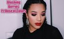 Blushing Berries Makeup Tutorial Ft  Dose Of Colors |leiydbeauty