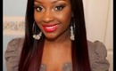 Red Ombre' Hair + The Perfect Red Lip (any skintone)!