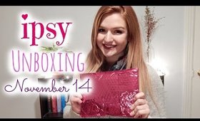 IPSY UNBOXING: November 2014 Girl meets glitter