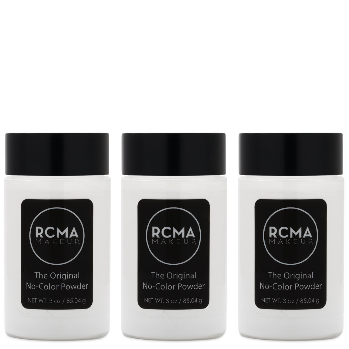 RCMA Makeup No Color Powder 3 oz Trio