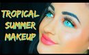 Tropical Summer Makeup Tutorial | Rosa Klochkov