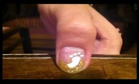 The baby Girl Shower Nail