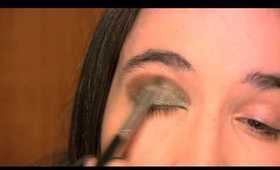 Olive Green Eye Look For Autumn