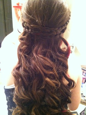 I did my best friends hair for graduation and her senior breakfast! It's turned out amazing!