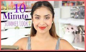 My 10 Minute Summer Makeup Look