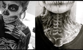 Rick Genest Inspired Skeleton / Zombie Transformation