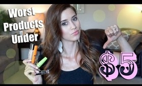 WORST Makeup Products Under $5