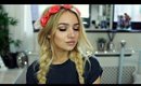 Festival messy braids tutorial with hair extensions