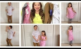FabKids Haul! Girls & Boys Outfits || March 2014