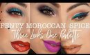 3 LOOKS 1 PALETTE | Fenty Beauty Moroccan Spice  Palette