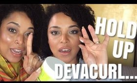 AMAZING 1ST DAY HAIR BUT UMM... | DevaCurl Super Stretch Cream Review | MY HAIR TALKS Episode #1