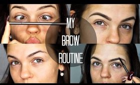 My Updated BROW Routine 2016 | Julia Salvia