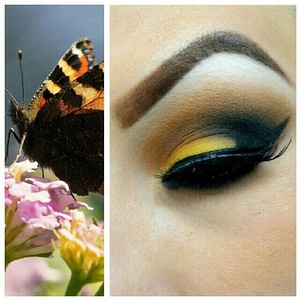 I was inspired by a gorgeous butterfly 