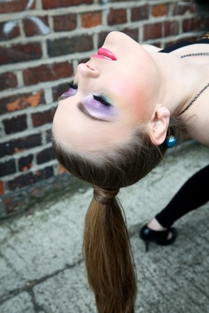 Last year, I created this colourful eye for a photo shoot. 
