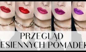 • Przegląd jesiennych pomadek || KATOSU •