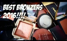 THE BEST BRONZERS/CONTOURING PRODUCTS 2016!!!!