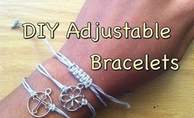 DIY :: Easy Adjustable Bracelet
