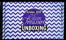 Glam Treasure Box October 2016 | Unboxing & Review | Stacey Castanha