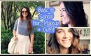 Back to School Hair Makeup & Outfit!