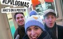 Jake's On A Poster! | #LPvlogmas Day 17