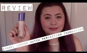 Review + DEMO:- Rimmel London match perfection foundation | Works on dry skin?