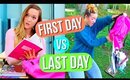 First Day of School vs Last Day of School! Alisha Marie