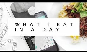 WHAT I EAT IN A DAY | 1300 Calories (Intermittent Fasting)