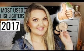 MOST USED HIGHLIGHTERS OF 2017