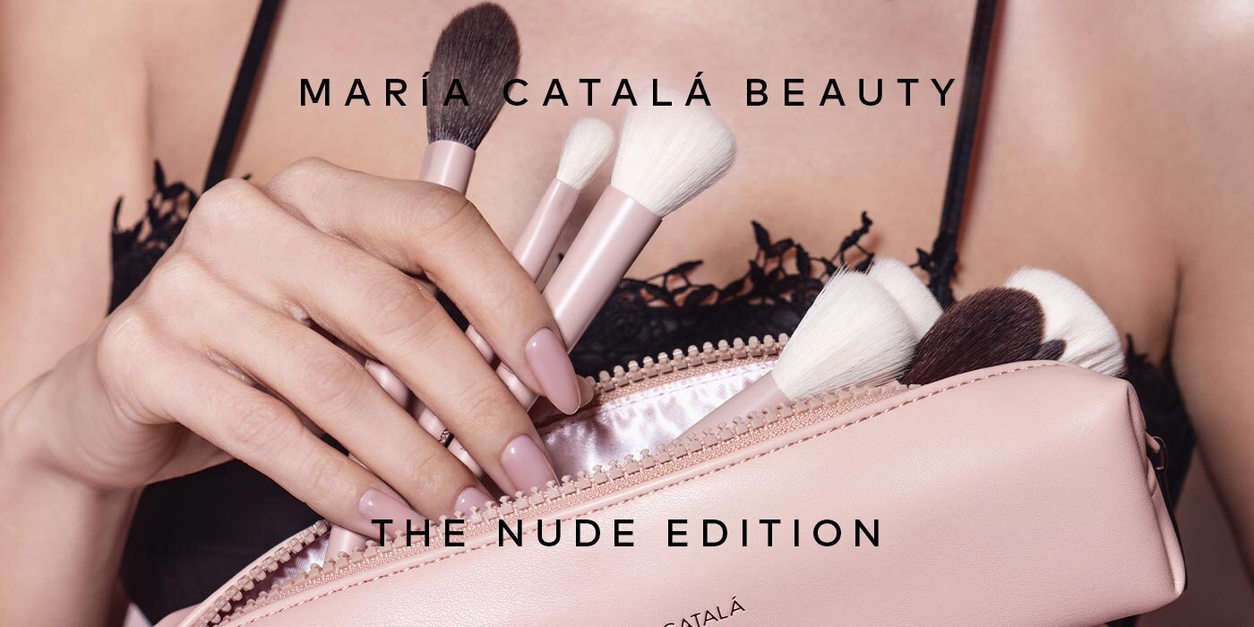 The María Catalá Beauty Nude Edition brings bestsellers into a neutral palette built for real routines: precise, portable, and always pulled together. Shop them now at Beautylish.com