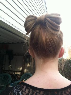my hair bow.