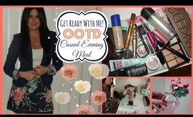 Get Ready With Me - OOTD Casual Evening Meal