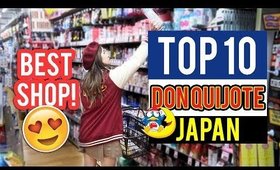 THE BEST STORE IN JAPAN! Top 10 MUST BUY Products | Don Quijote