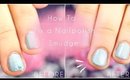 TRICK: Fix A Smudged Nail Polish QUICKLY With Only ONE Tool. | Reem Noobo