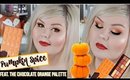 Revolution Chocolate Orange Palette | Pumpkin Spice Makeup Look