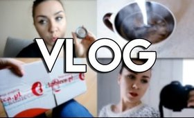 VLOG: CIĘŻKI PORANEK, DROBNE ZAKUPY I PACZKA OD EKOBIECA.PL