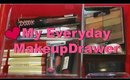 My Everyday Makeup Drawer | July 2016