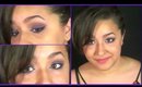 Purple Smokey Eye Makeup Tutorial (NoBlandMakeup)