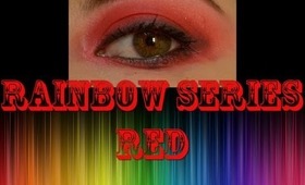 Rainbow Series. Red. Inspired by Lisa Eldridge
