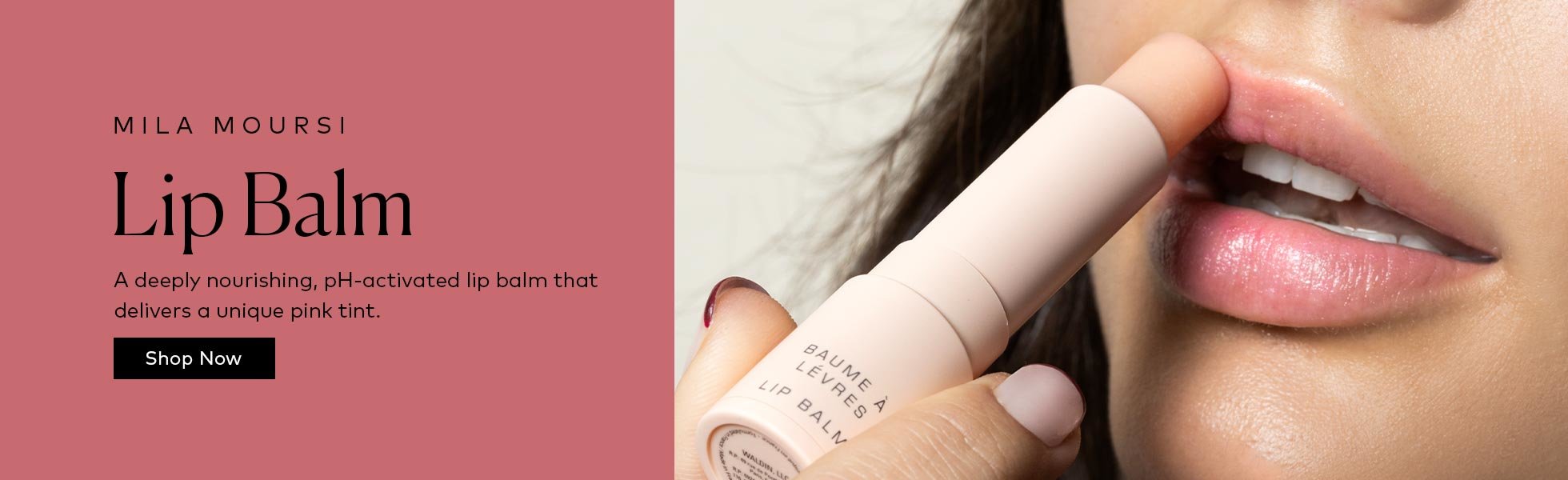 Enhance your natural lip color with this luxurious, pH-activated lip balm. Shop the Mila Moursi Lip Balm at Beautylish.com