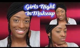 Girls Night In Makeup/Work Out Makeup 🍹 l TotalDivaRea