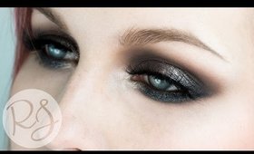 Melt Cosmetics Gun Metal Metallic Eye Makeup Tutorial  | Rebecca Shores