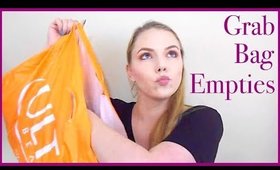 LAST EVER EMPTIES| Grab Bag Style!!