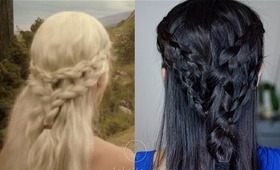 Game of Thrones: Daenerys Targaryen/Khaleesi Casual Braided Hairstyle