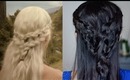 Game of Thrones: Daenerys Targaryen/Khaleesi Casual Braided Hairstyle