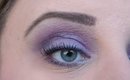 PURPLE EYE MAKEUP LOOK