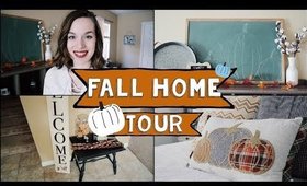 FALL HOME TOUR (2018) | Farmhouse Style (affordable decor!) | Brylan and Lisa