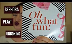 Sephora Play! Unboxing | December 2015