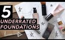 5 UNDERRATED FOUNDATIONS I LOVE | Jamie Paige